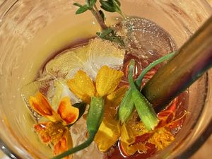 lemonade at Botanica in Magdeburg