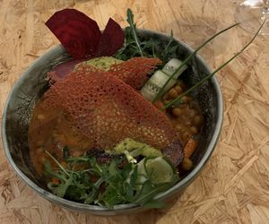 Chickpea stew (Jonas’ Schätze)  at Botanica in Magdeburg