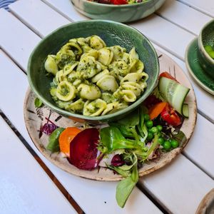 Nudeln at Botanica in Magdeburg