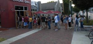 Outside at Chipotle - Kirkwood Ave in Bloomington