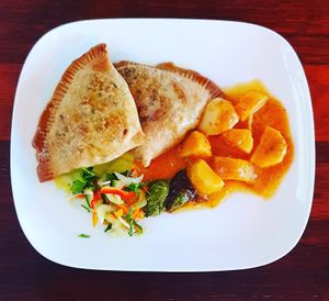 Samosas at Ink Mind Core in Mount Waverley