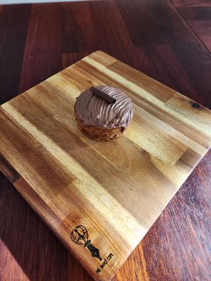 Sourdough banana muffin at Ink Mind Core in Mount Waverley