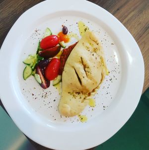 Calzone [vegetarian] at Ink Mind Core in Mount Waverley