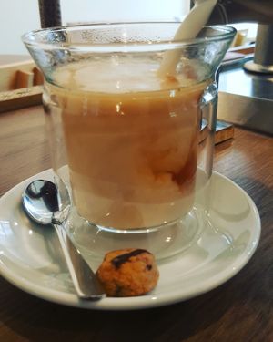 Masala Chai 
[vegan option with almond, soy milk]
[vegetarian with full cream, lite, lactose free milk]
we make our masala for chai, commercial chai powder is not used at Ink Mind Core in Mount Waverley