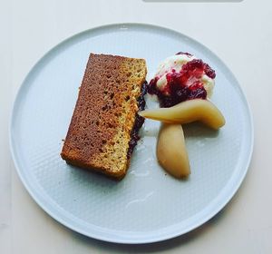 Raspberry almond butter toast  at Ink Mind Core in Mount Waverley