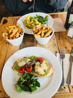 Comfy and good selection of vegan options. Tasty food :) at Unity Grill in Ayr