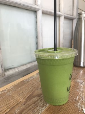 Smoothie at Juicygreens in Jamaica Plain