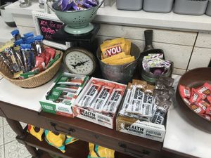 Vegan snacks  at Juicygreens in Jamaica Plain