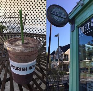 Smoothie  at Juicygreens in Jamaica Plain