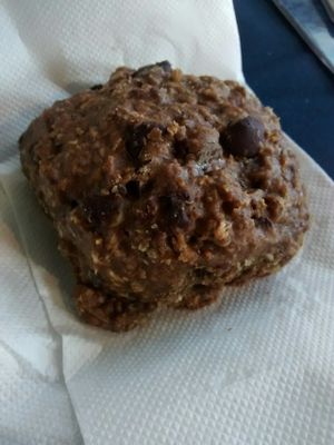 Vegan cookie at Organic Earth Market in Halifax