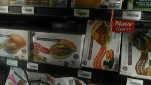 vegetsrian gourmet at Organic Earth Market in Halifax