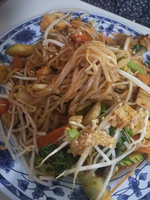 Pad Thai at Shaba Thai Cuisine in Winnipeg