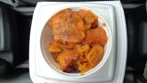 candied yams at Urban Soul Grill in Cleveland