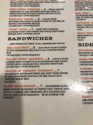 Sandwiches at Urban Soul Grill in Cleveland