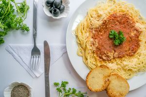 Napolitano healthy pasta at Makao in Salento