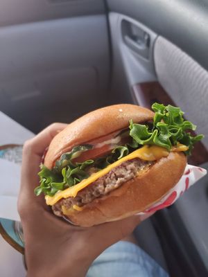 Their buns are super yummy. So fluffy and perfect. at Monty's Good Burger - Koreatown in Los Angeles