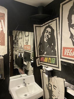 Bob Marley  at Monty's Good Burger - Koreatown in Los Angeles