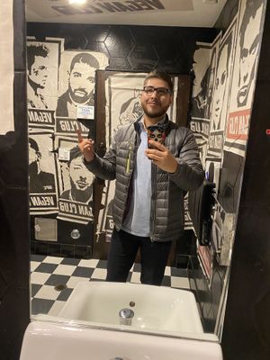 Drake - aka Champagne Papi  at Monty's Good Burger - Koreatown in Los Angeles