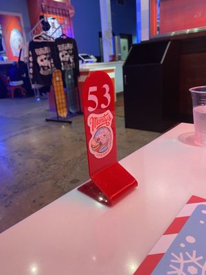 Order number  at Monty's Good Burger - Koreatown in Los Angeles