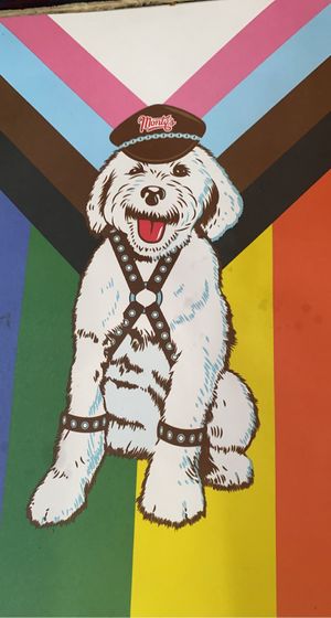 💚💜💙  at Monty's Good Burger - Koreatown in Los Angeles