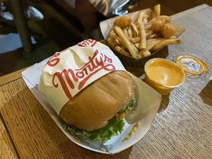Monty's Burger and Fries at Monty's Good Burger - Koreatown in Los Angeles