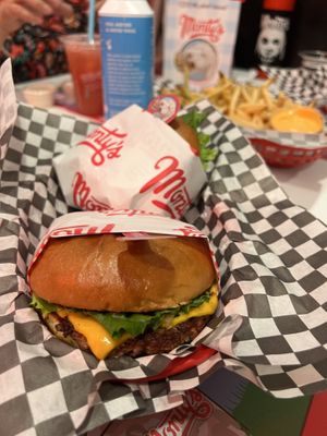   at Monty's Good Burger - Koreatown in Los Angeles