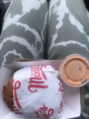   at Monty's Good Burger - Koreatown in Los Angeles