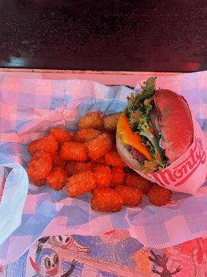   at Monty's Good Burger - Koreatown in Los Angeles