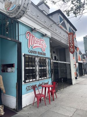   at Monty's Good Burger - Koreatown in Los Angeles