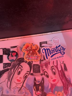   at Monty's Good Burger - Koreatown in Los Angeles