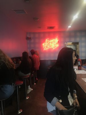 Inside at Monty's Good Burger - Koreatown in Los Angeles