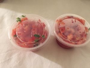 salsa at Chipotle - Park Plaza in Boston