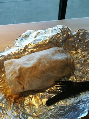 Burrito at Chipotle in Brockton