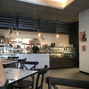 Vegan croissant and vegan wine available  at Crust in St Julians