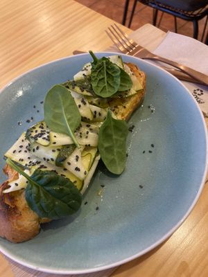 Carpione Toast at Okaeri in Gijon