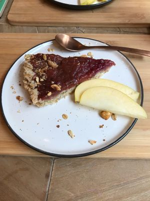 Fig cake at Okaeri in Gijon