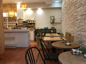 Inside at Okaeri in Gijon