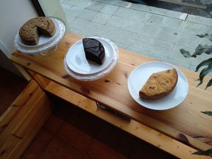 Delicious cakes! at Okaeri in Gijon