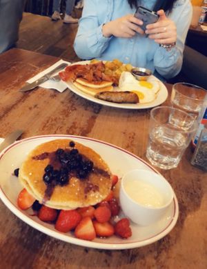 Lots of fruit though at The Breakfast Club in London