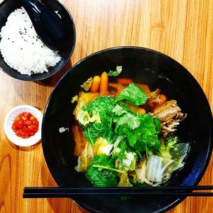 Love mutton soup! at  Kimburi 金料理 in Central Singapore