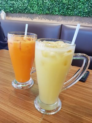 Fresh fruit juice at  Kimburi 金料理 in Central Singapore
