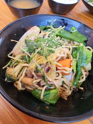 Mala Ramen dry ~ poor presentation at  Kimburi 金料理 in Central Singapore