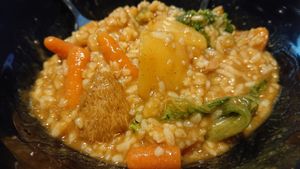 Japanese monkeyhead mushroom curry rice at  Kimburi 金料理 in Central Singapore