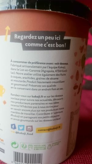 Vegan with a story at Biocoop in Moutiers