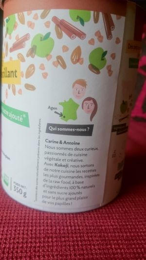 Vegan with a story at Biocoop in Moutiers