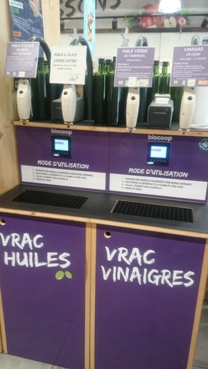 Bulk at Biocoop in Moutiers