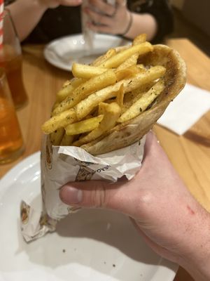 Tofu Souvlaki   at Cafe Aina in Stirling