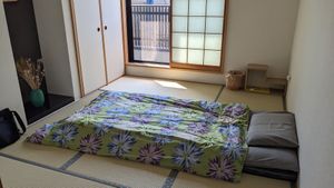  at Vegan Minshuku Sanbiki Neko in Kyoto