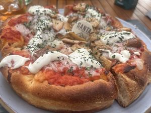   at Santa - La Pizza Buona e Giusta in Desenzano Del Garda