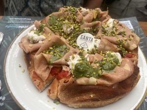   at Santa - La Pizza Buona e Giusta in Desenzano Del Garda